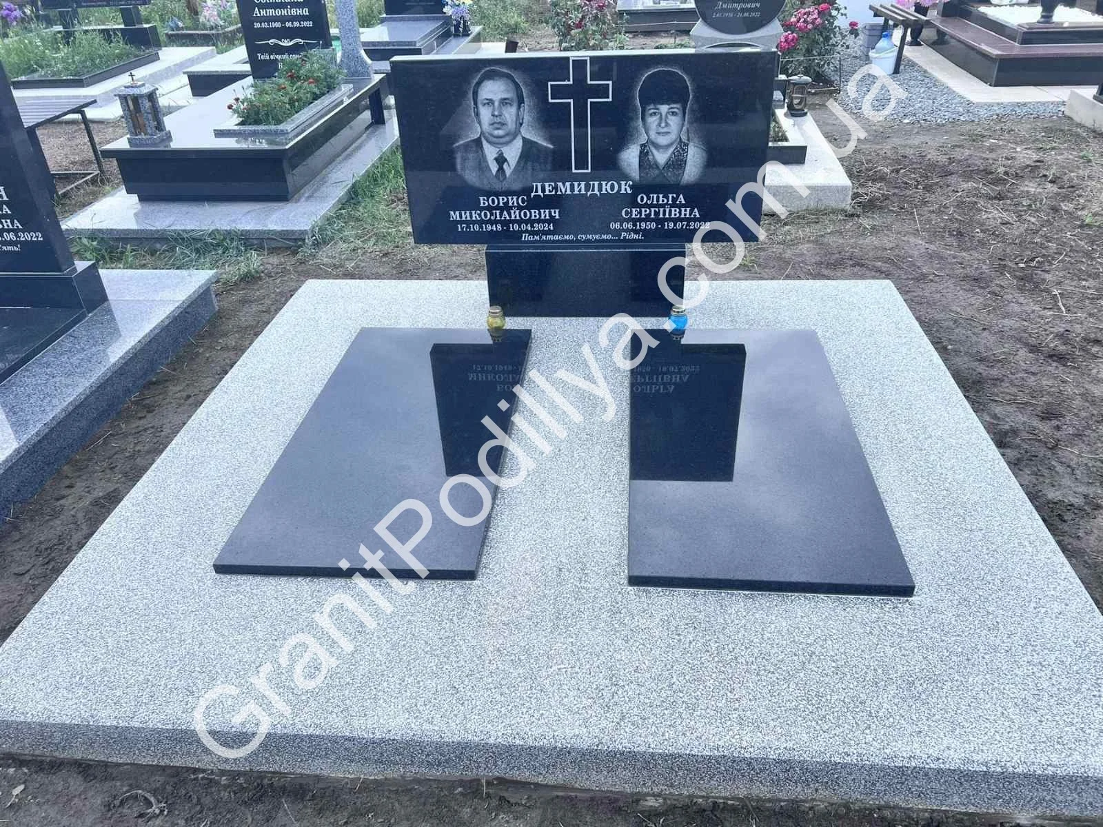 Одинарний пам'ятник з граніту - Кам'янець-Подільський | GranitPodillya